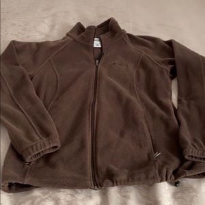 Women’s Brown Large Columbia jacket.